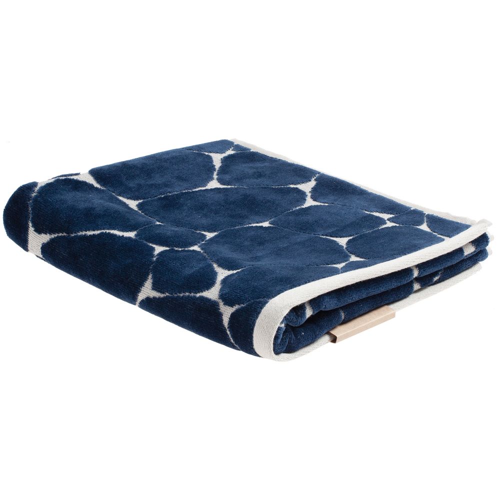 Полотенце Giraffe, малое, бежевое с синим / Миниатюра WWW (1000)