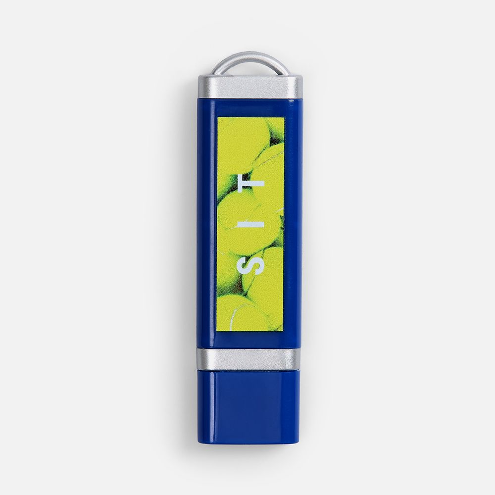 Флешка Profit, 8 Гб, синяя / Миниатюра нанесения (1000)