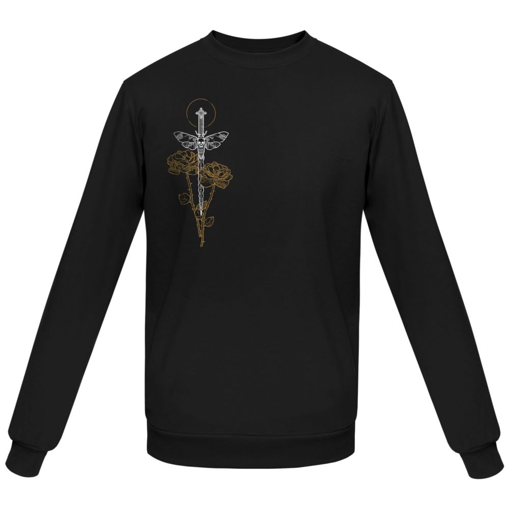 Толстовка «Источник. Кинжал», черная / Миниатюра WWW (1000)