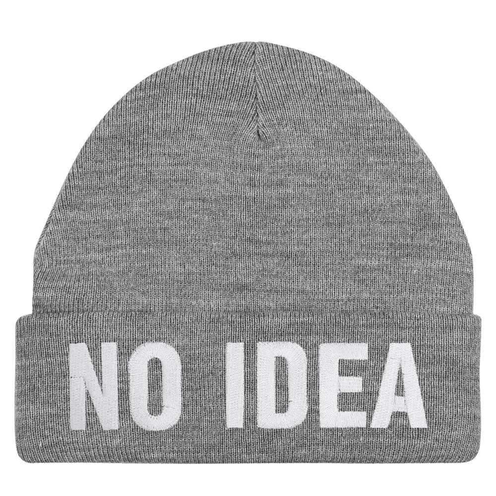 Шапка No Idea, серая / Миниатюра WWW (1000)