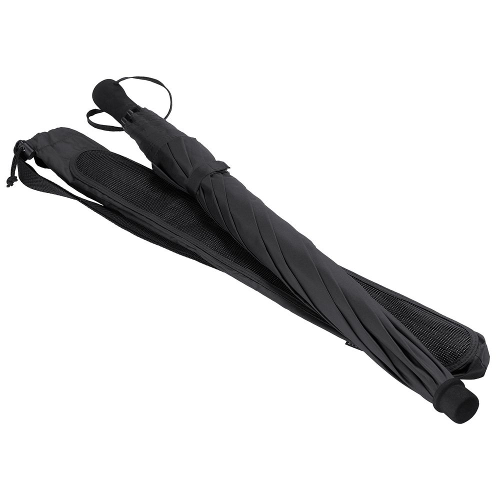 Зонт-трость «Не дожди мне тут», черный / Миниатюра WWW (1000)