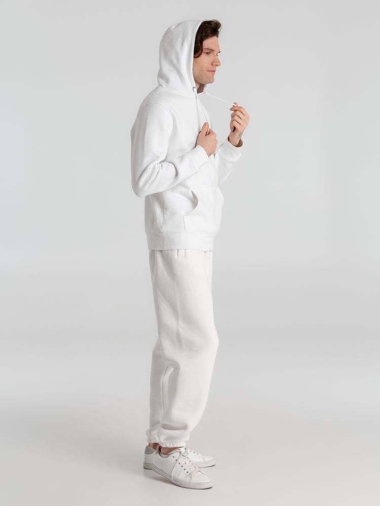 Толстовка с капюшоном унисекс King, белая / Миниатюра WWW (1000)