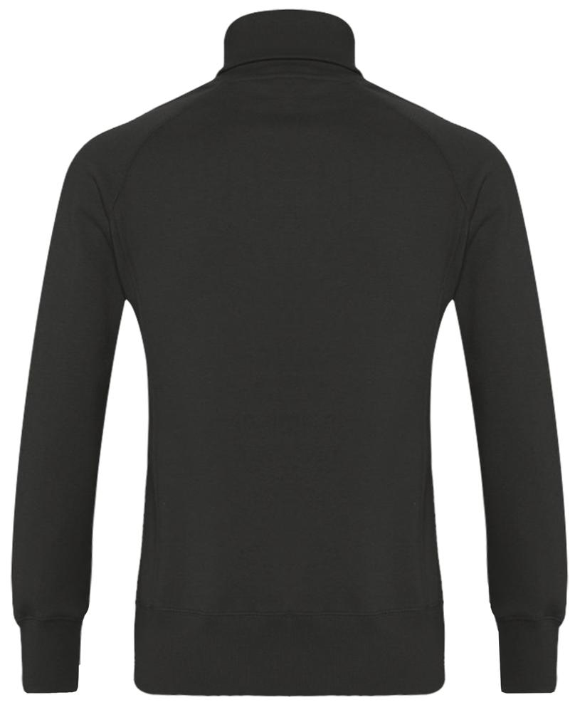 Толстовка женская на молнии Soda 280 черная / Миниатюра WWW (1000)