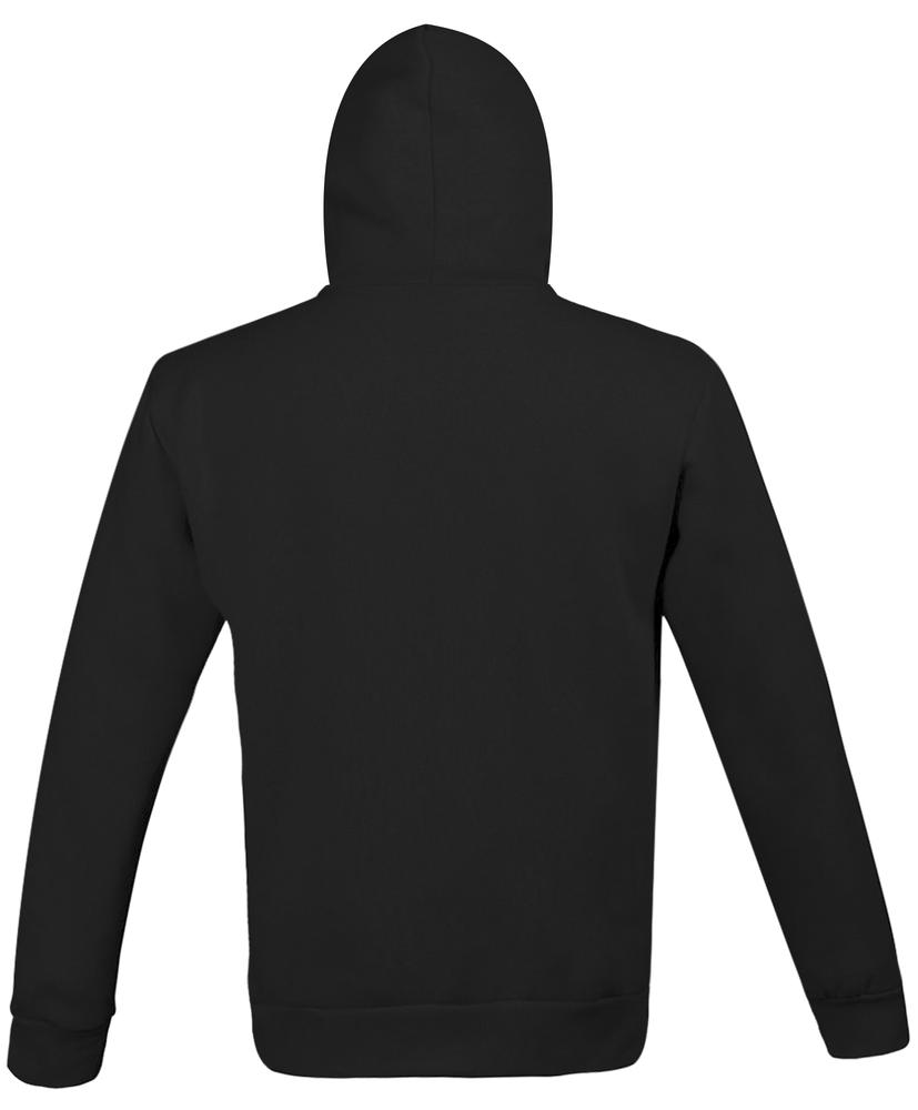 Толстовка на молнии Silver 280 черная / Миниатюра WWW (1000)