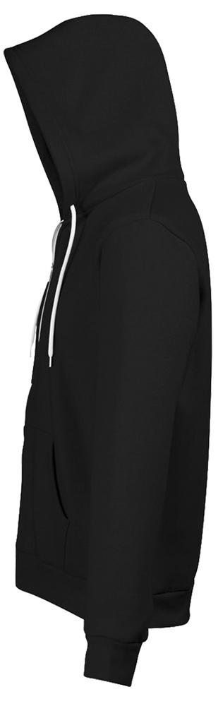 Толстовка на молнии Silver 280 черная / Миниатюра WWW (1000)