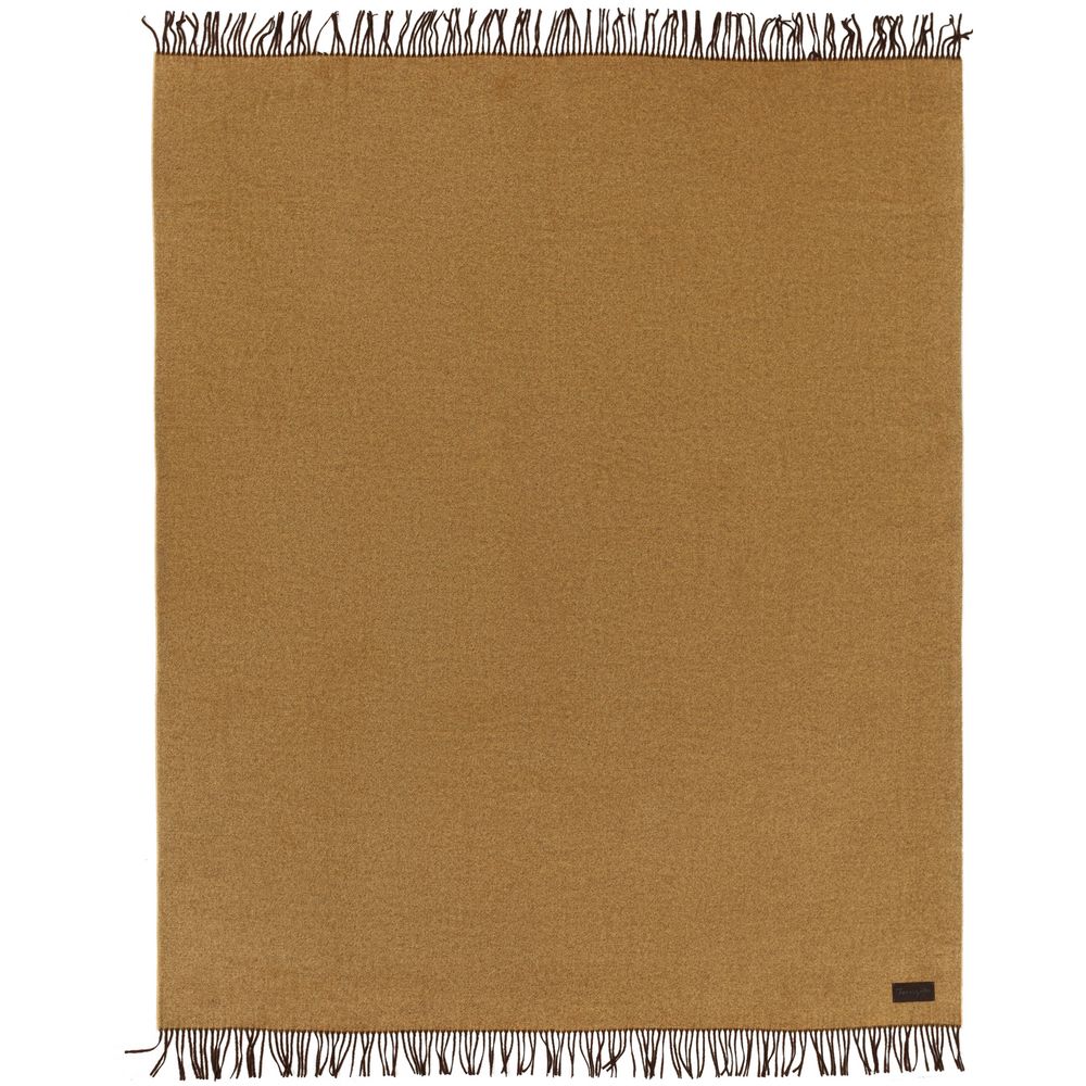 Плед Ermes, желто-коричневый / Миниатюра WWW (1000)