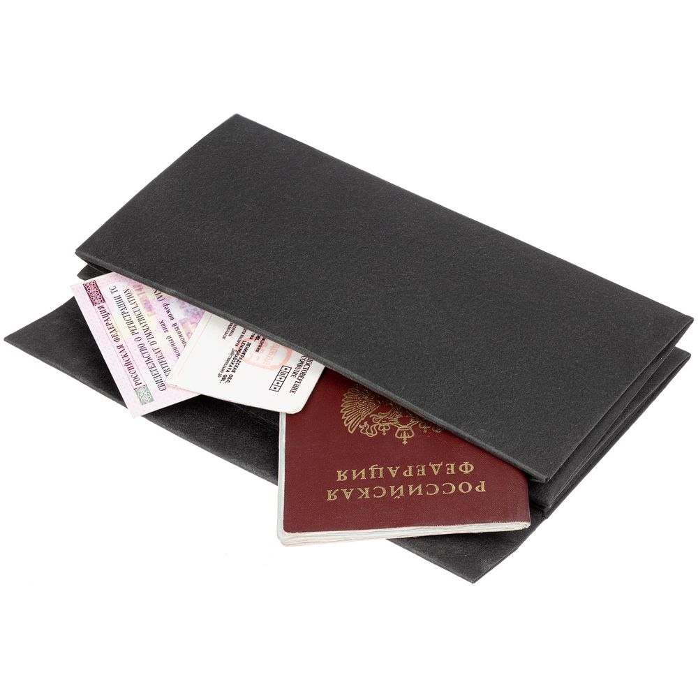 Органайзер для путешествий ticketJacket, черный / Миниатюра WWW (1000)