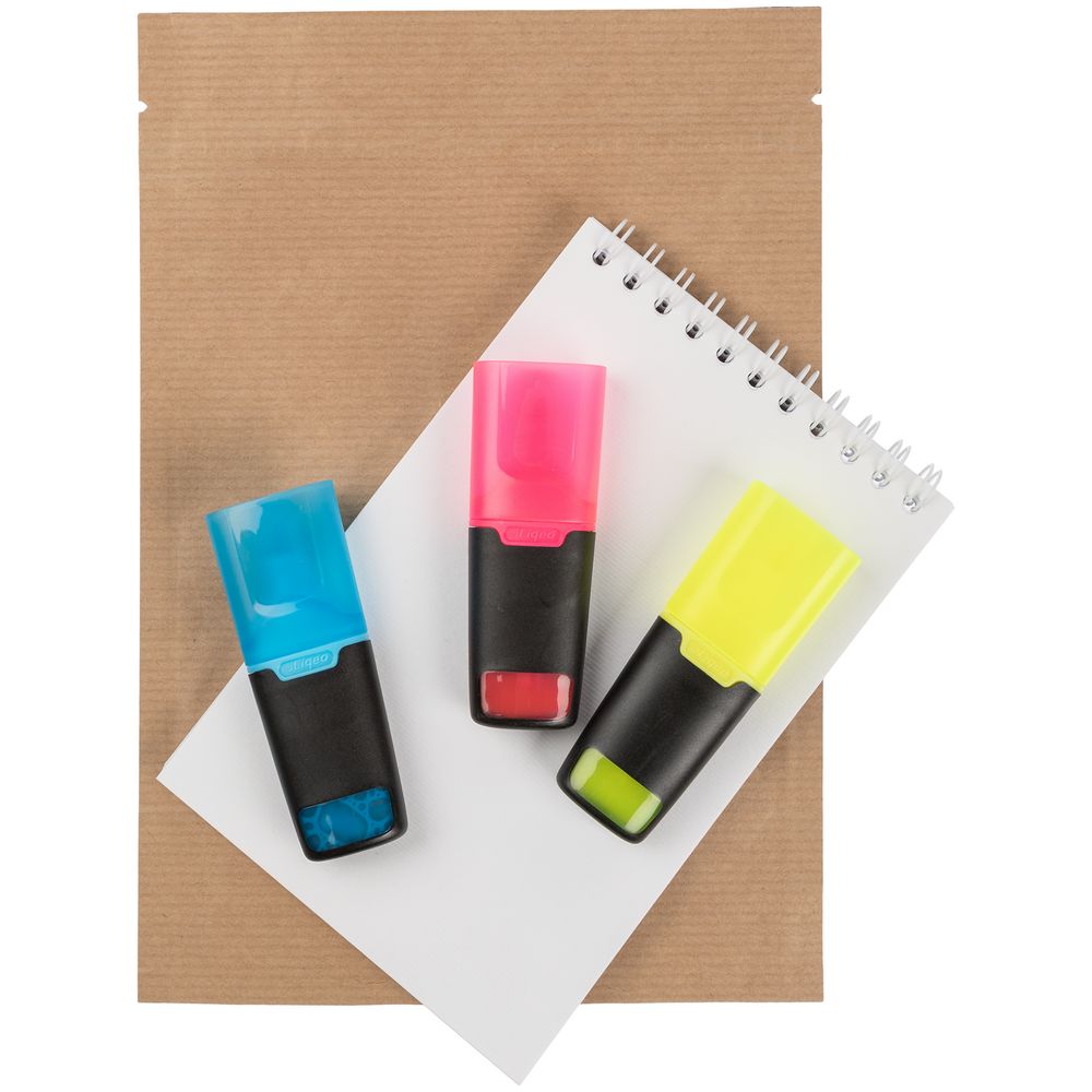 Пакет с замком Zippa M, крафт / Миниатюра WWW (1000)