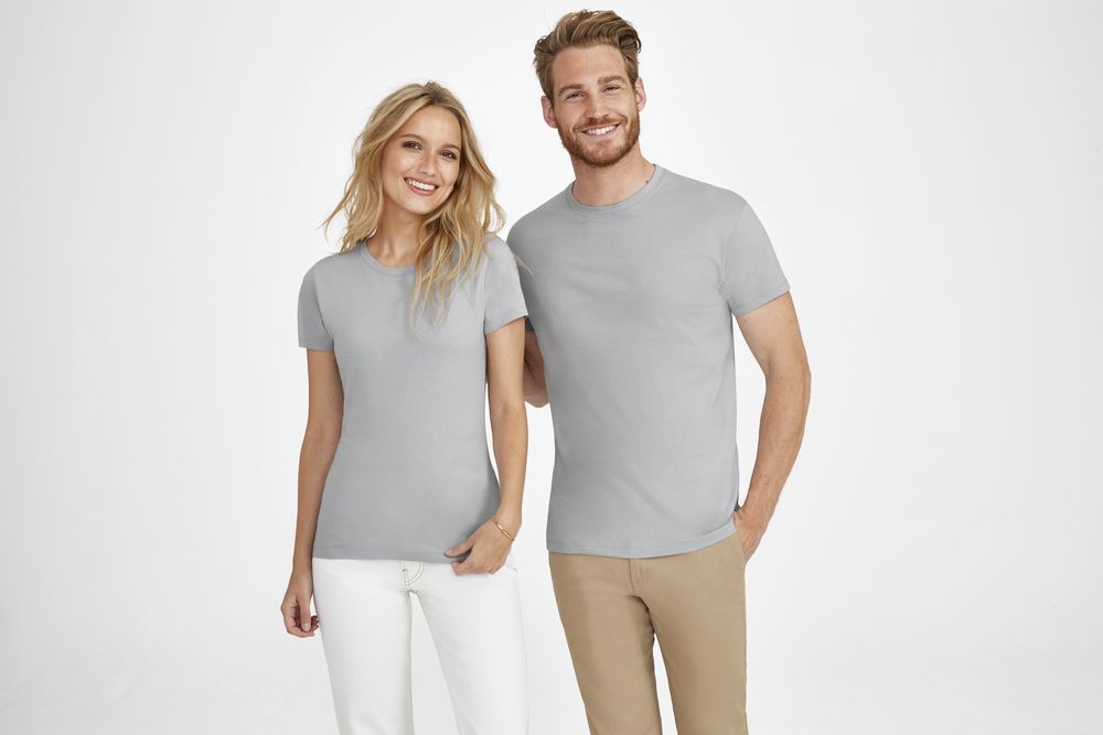 Футболка унисекс Regent 150, белая / Миниатюра WWW (1000)