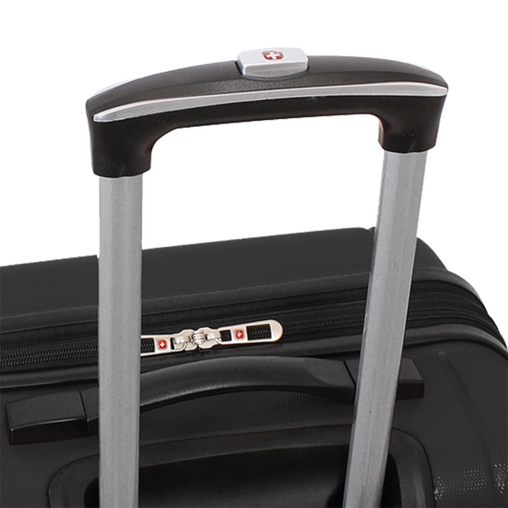 Чемодан Uster M, черный / Миниатюра WWW (1000)