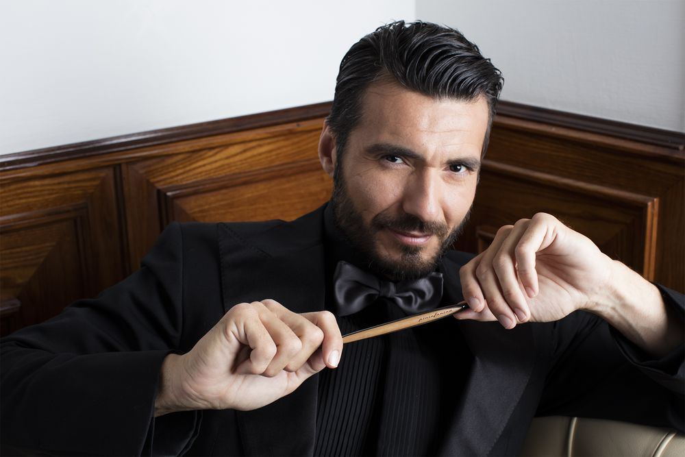 Вечная ручка Cambiano Glossy Black Walnut / Миниатюра WWW (1000)