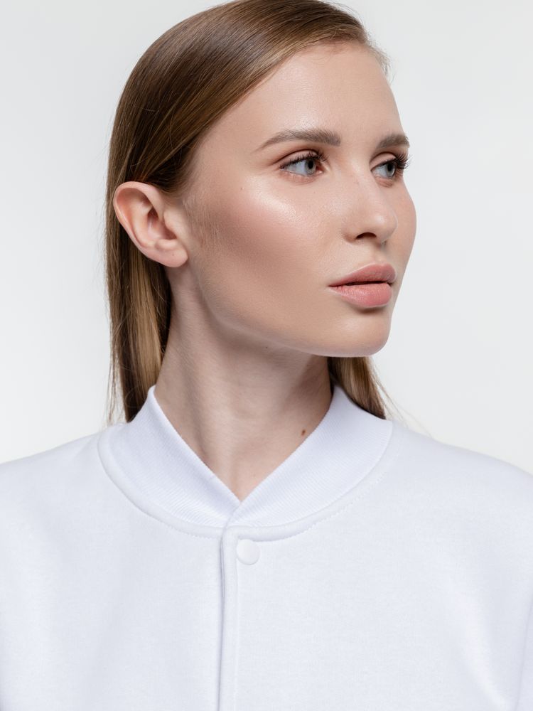 Бомбер Graduate, белый / Миниатюра WWW (1000)