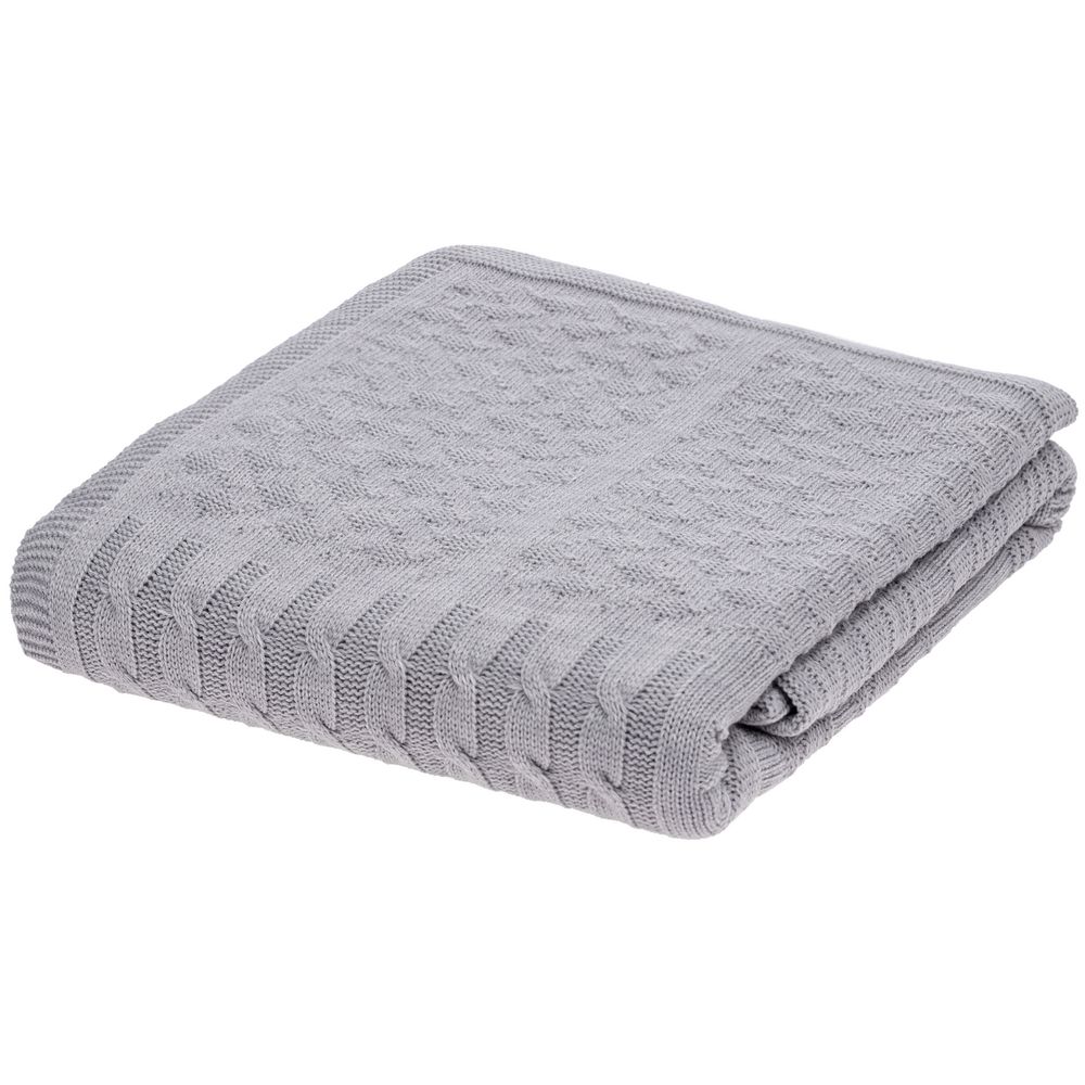 Плед Snippet, светло-серый меланж / Миниатюра WWW (1000)