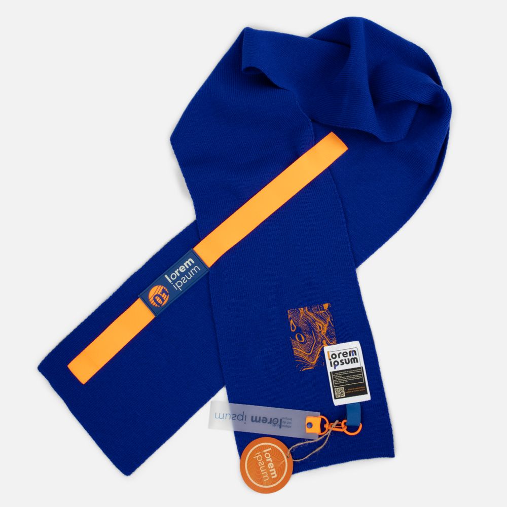 Шарф Urban Flow, ярко-синий / Миниатюра WWW (1000)