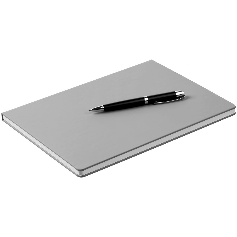 Еженедельник Shall Maxi, недатированный, серый / Миниатюра WWW (1000)