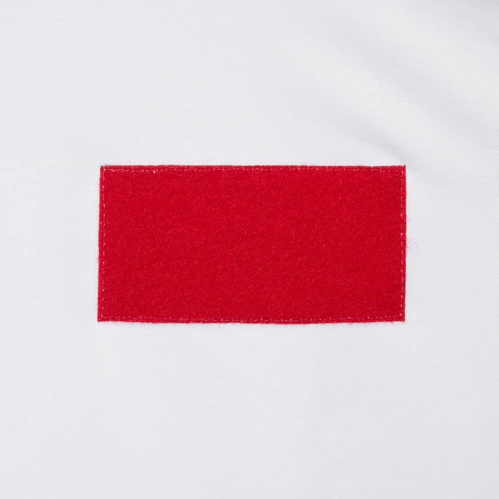 Основа Velkro S для крепления шевронов на липучке, красная / Миниатюра нанесения (1000)