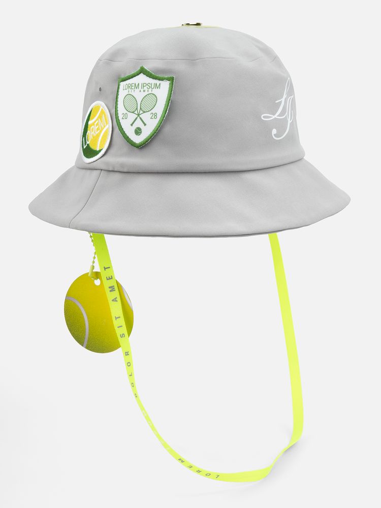 Панама Kosmos, серая / Миниатюра нанесения (1000)