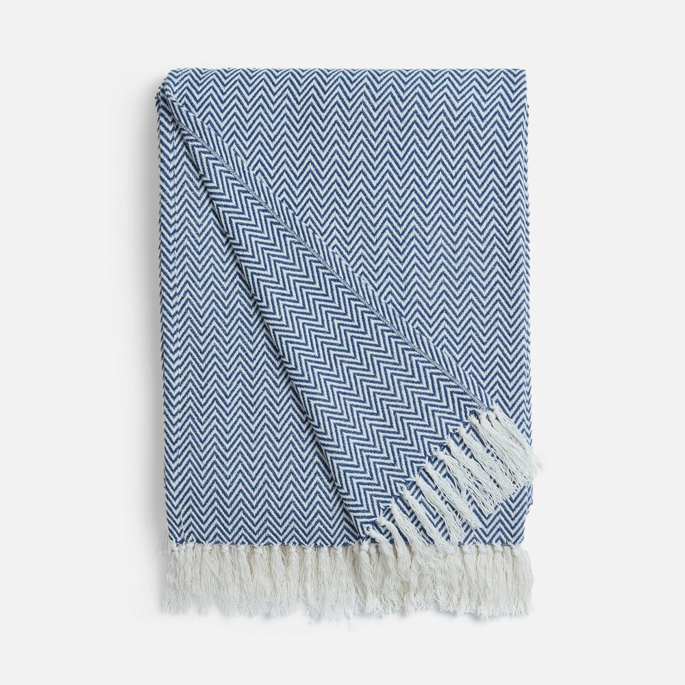 Плед Landour, синий / Миниатюра WWW (1000)