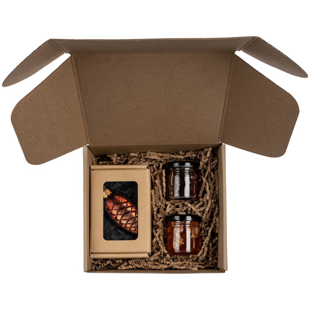 Набор «Шишки», коричневый / Миниатюра WWW (1000)