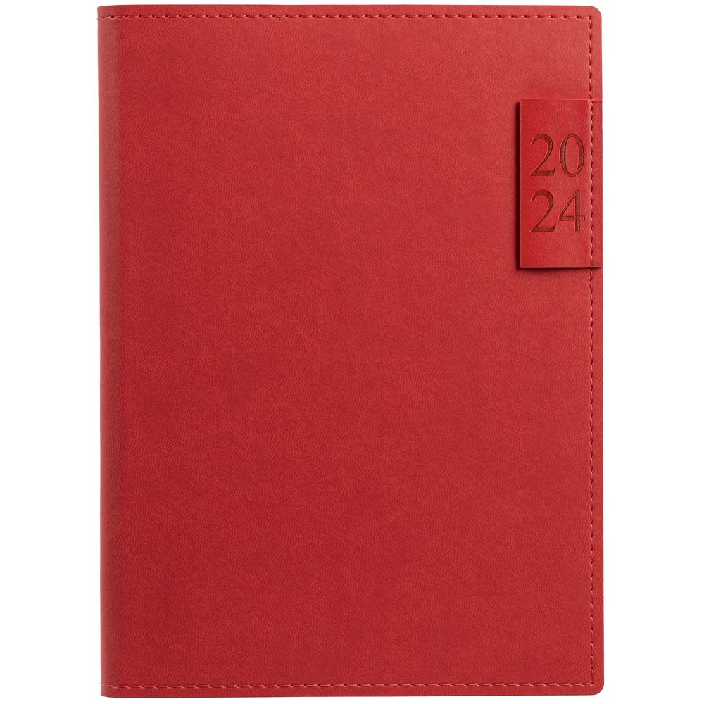 Ежедневник Time, датированный, красный / Миниатюра WWW (1000)
