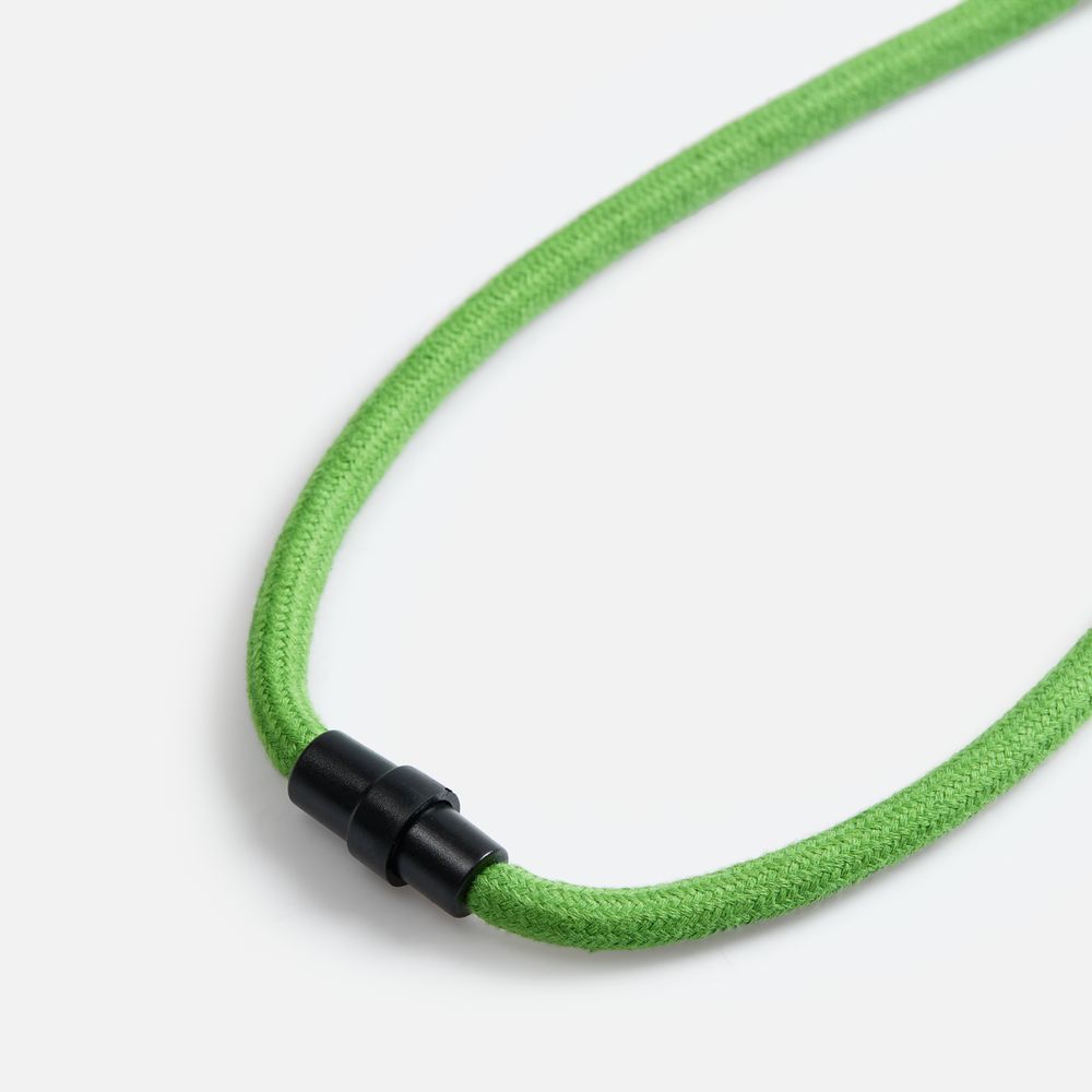 Шнурок для бейджа Tube Wood, зеленый / Миниатюра WWW (1000)