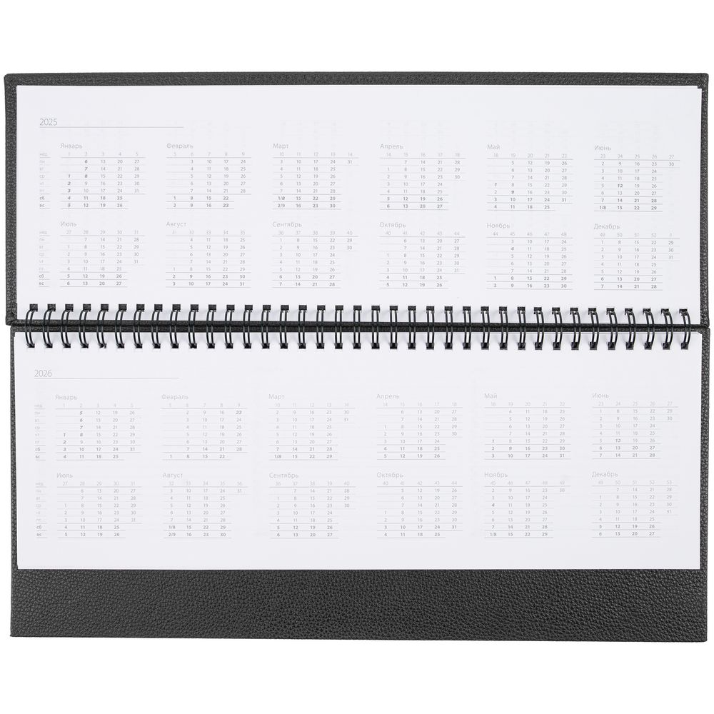 Планинг Sagrin, недатированный, темно-серый / Миниатюра WWW (1000)