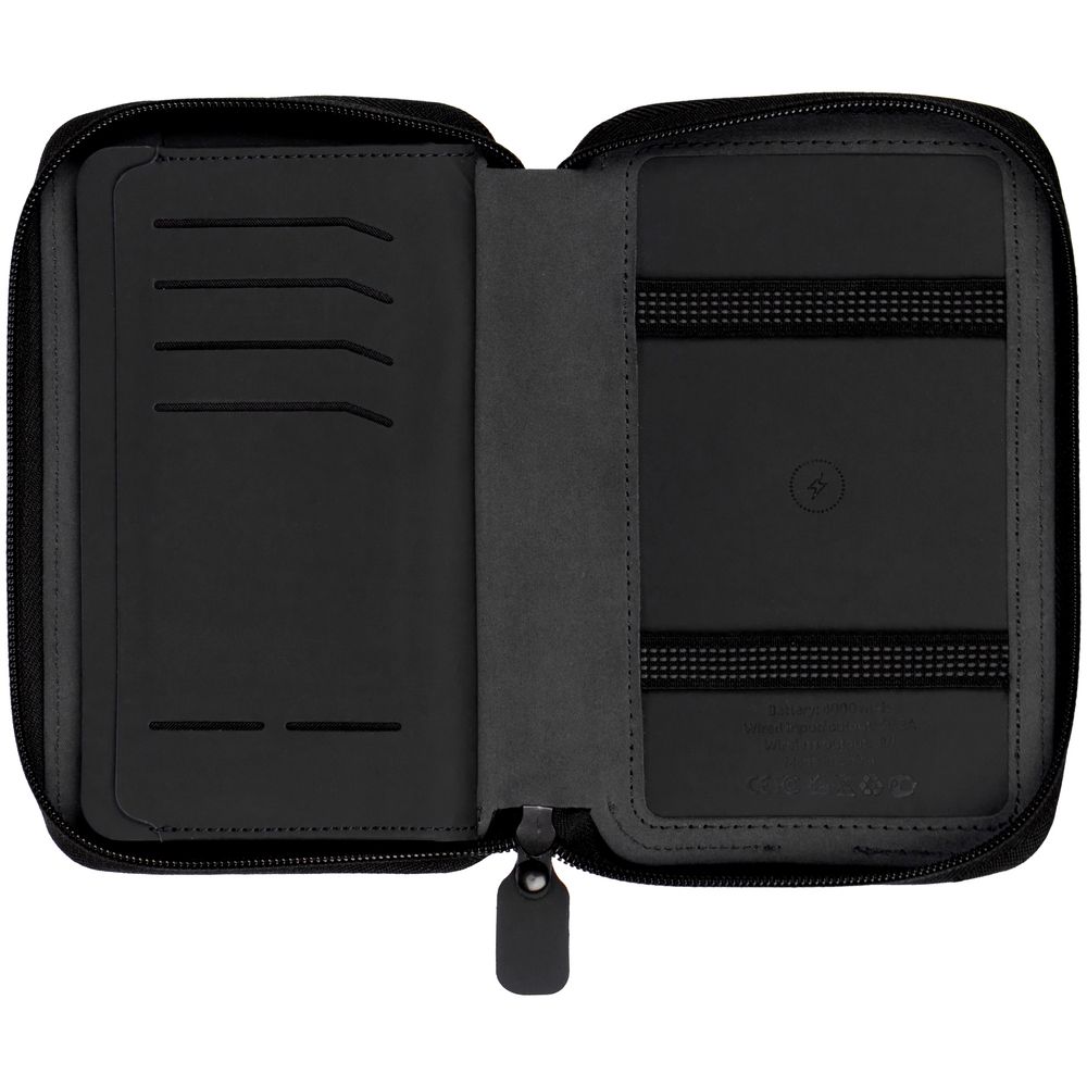 Дорожный органайзер Companion с аккумулятором, черный / Миниатюра WWW (1000)