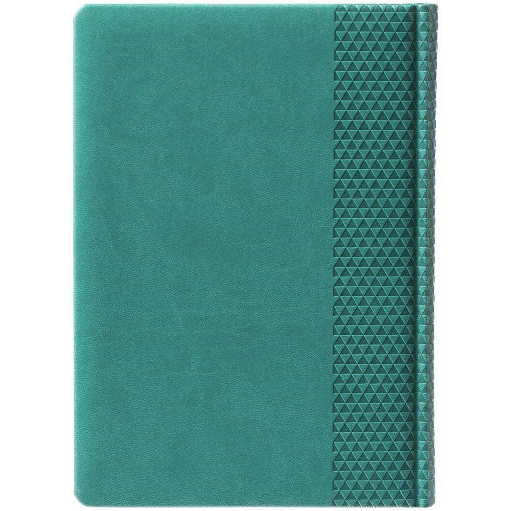 Ежедневник Brand, недатированный, бирюзовый / Миниатюра WWW (1000)