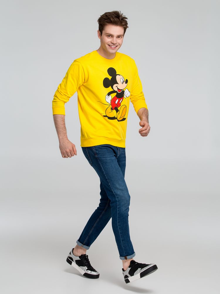 Толстовка «Микки Маус. Easygoing», желтая / Миниатюра WWW (1000)