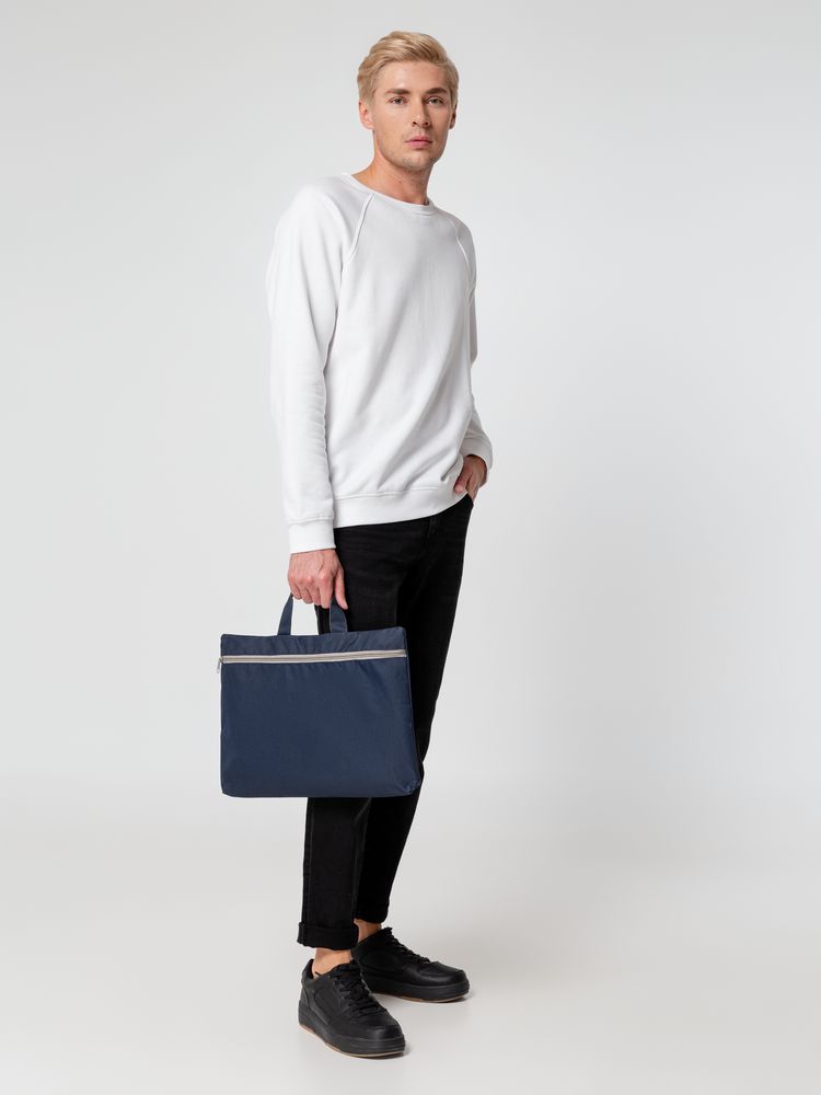 Сумка-папка Simple, темно-синяя / Миниатюра WWW (1000)