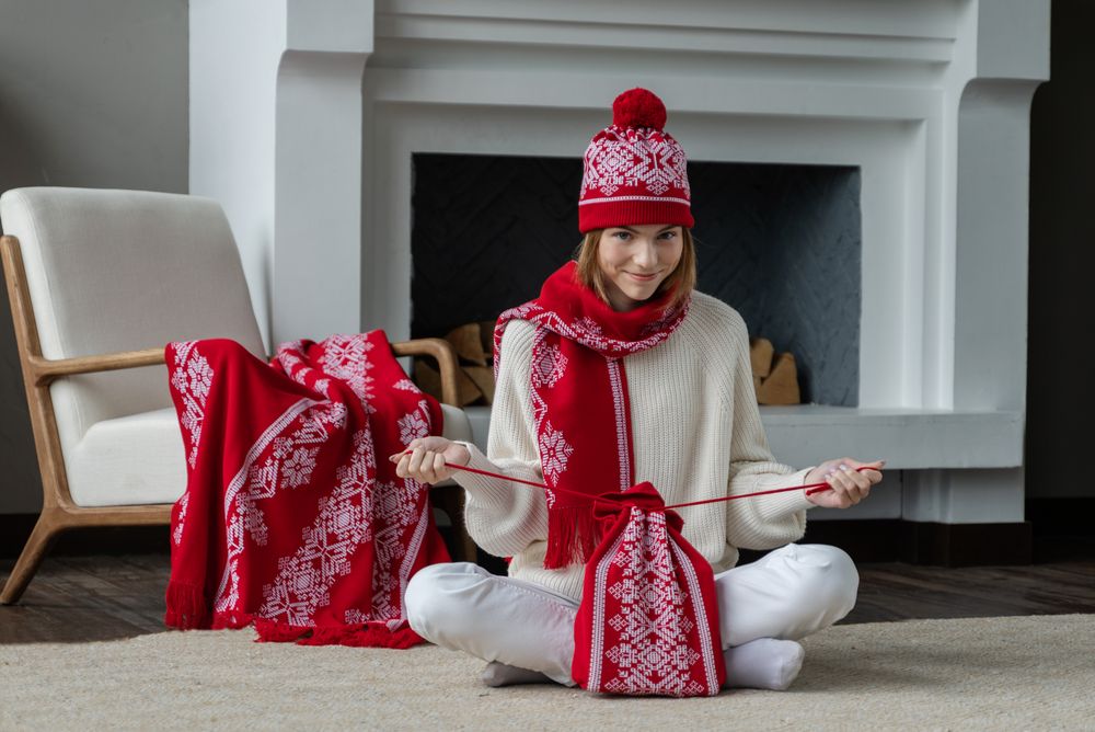 Шапка Onego, красная / Миниатюра WWW (1000)