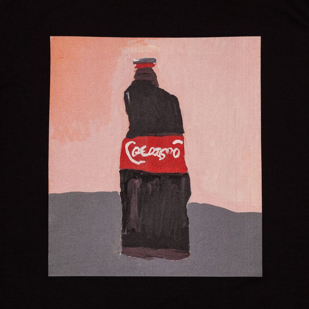 Футболка «Кола», черная / Миниатюра WWW (1000)