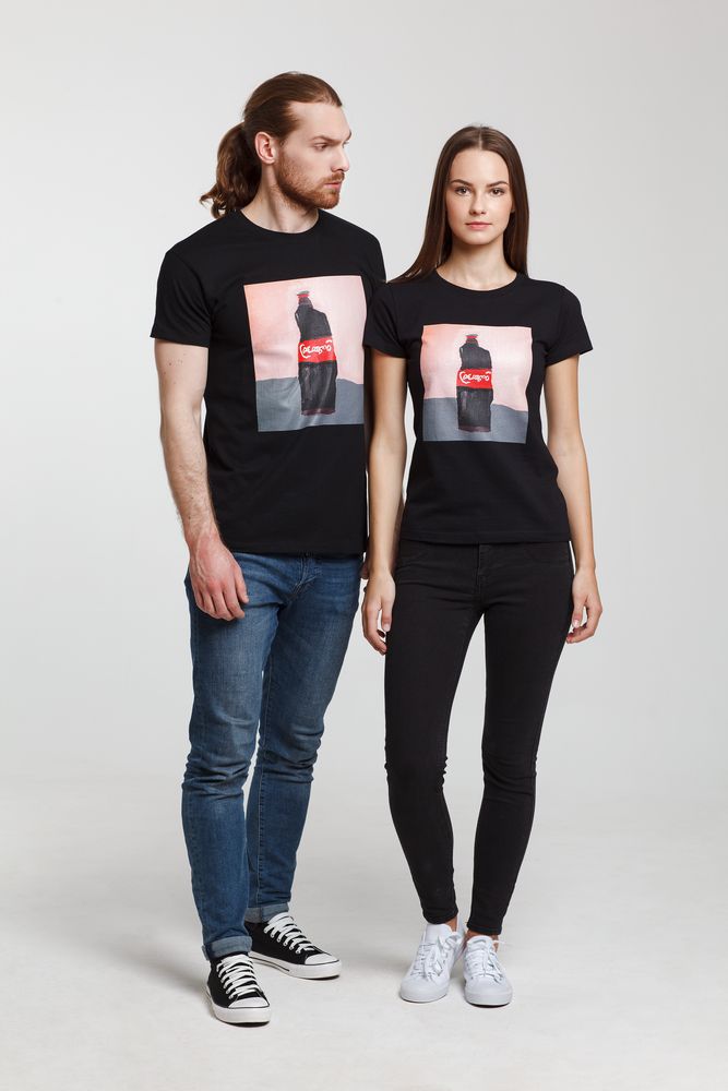 Футболка «Кола», черная / Миниатюра WWW (1000)