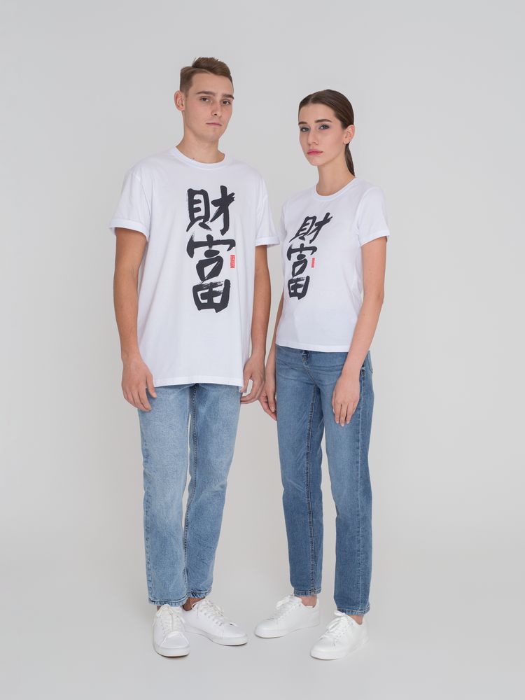 Футболка женская «Вечные ценности. Богатство», белая / Миниатюра WWW (1000)