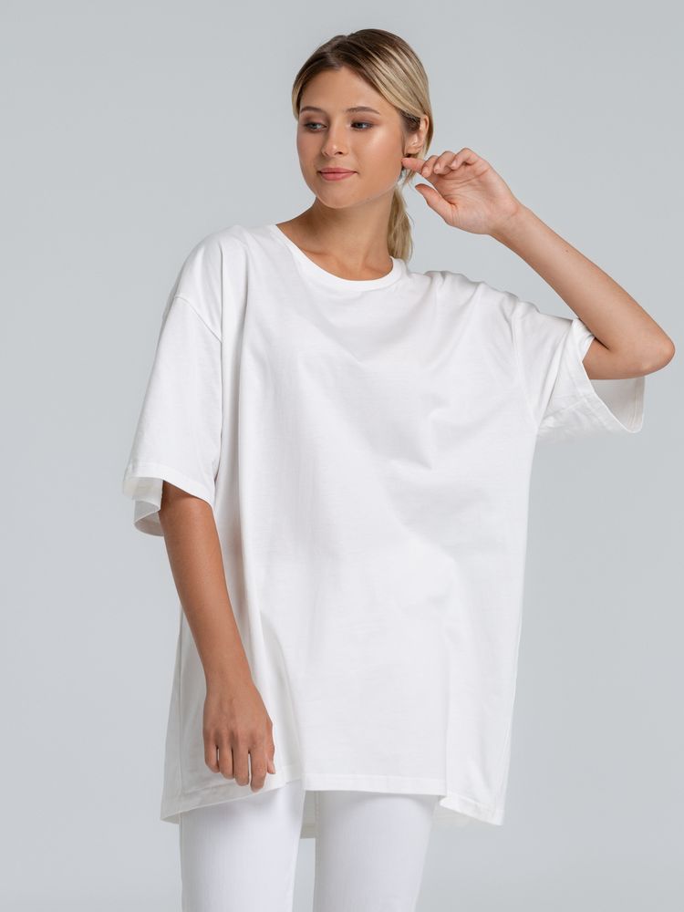 Футболка оверсайз «Чистая соль», молочно-белая / Миниатюра WWW (1000)