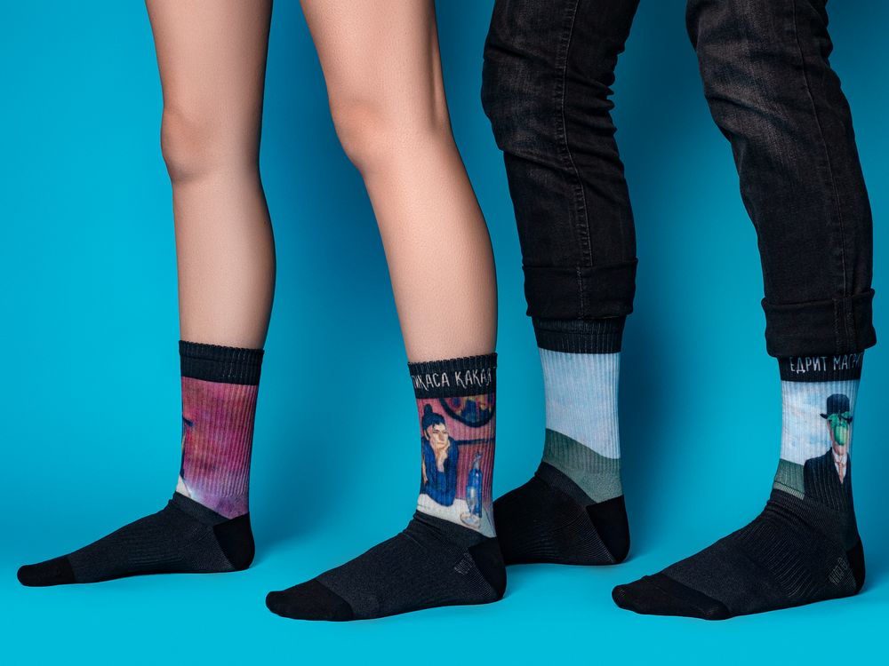 Набор носков «Шедевральноски» / Миниатюра WWW (1000)