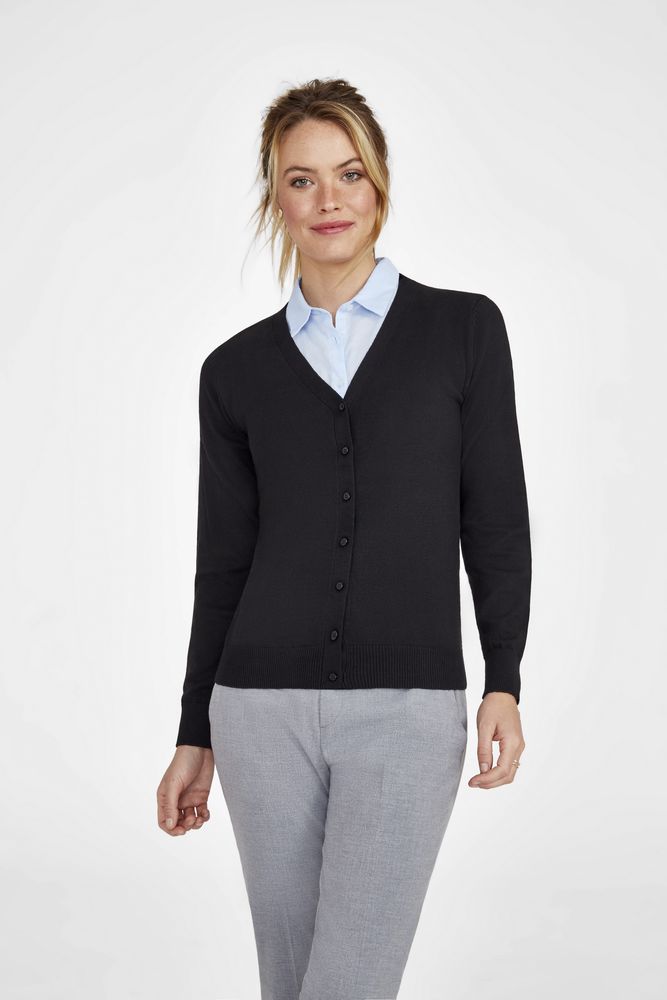 Джемпер женский Golden Women, черный / Миниатюра WWW (1000)