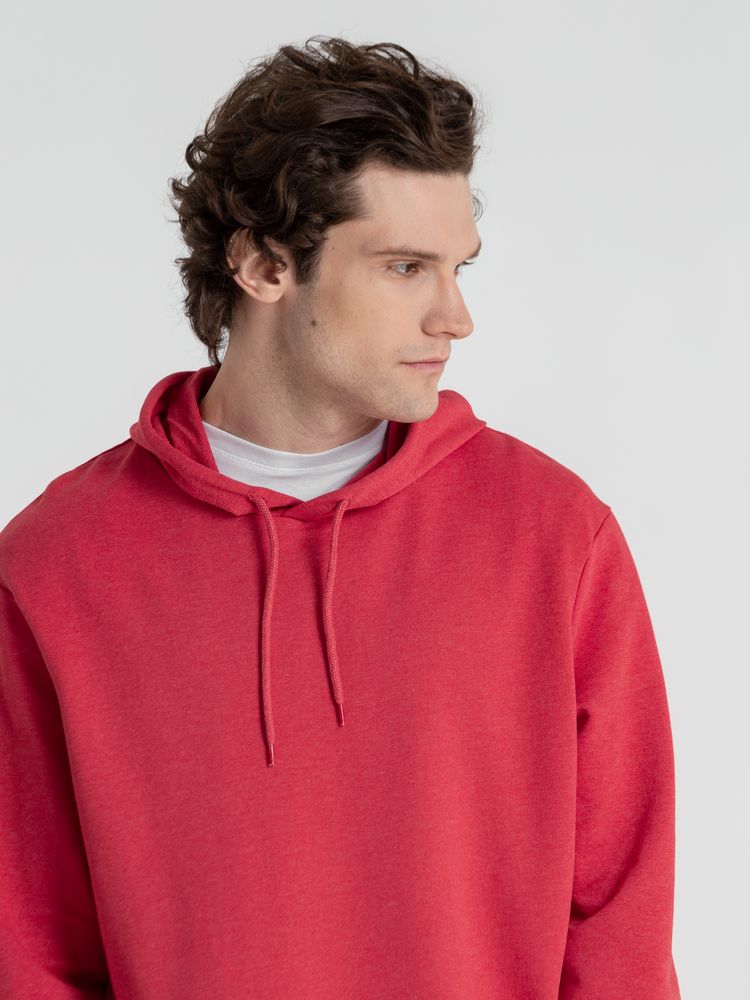 Толстовка с капюшоном унисекс Hoodie, красный меланж / Миниатюра WWW (1000)