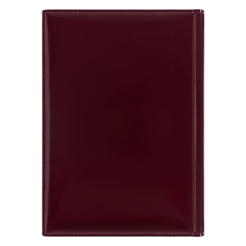 Ежедневник Luxe, недатированный, бордовый / Миниатюра WWW (1000)