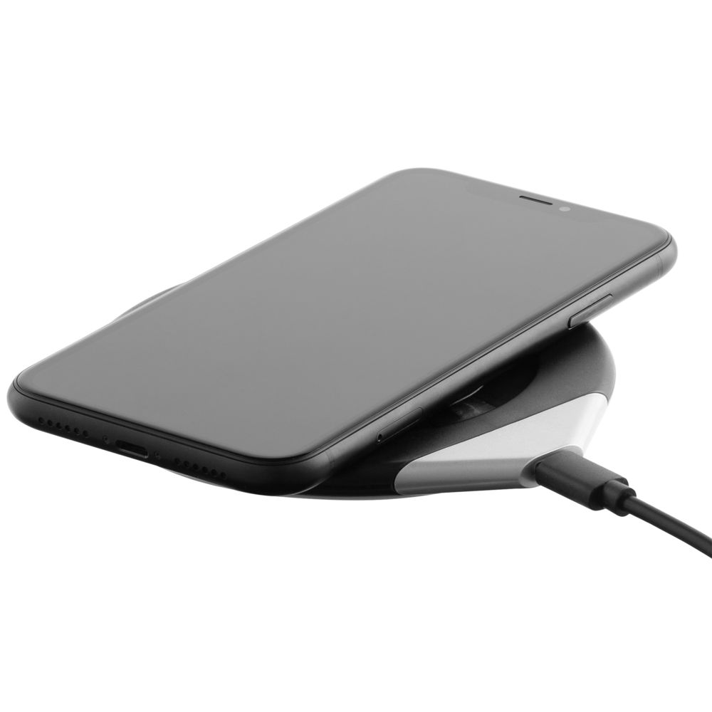 Кружка с подогревом и беспроводной зарядкой dualBase, черная / Миниатюра WWW (1000)