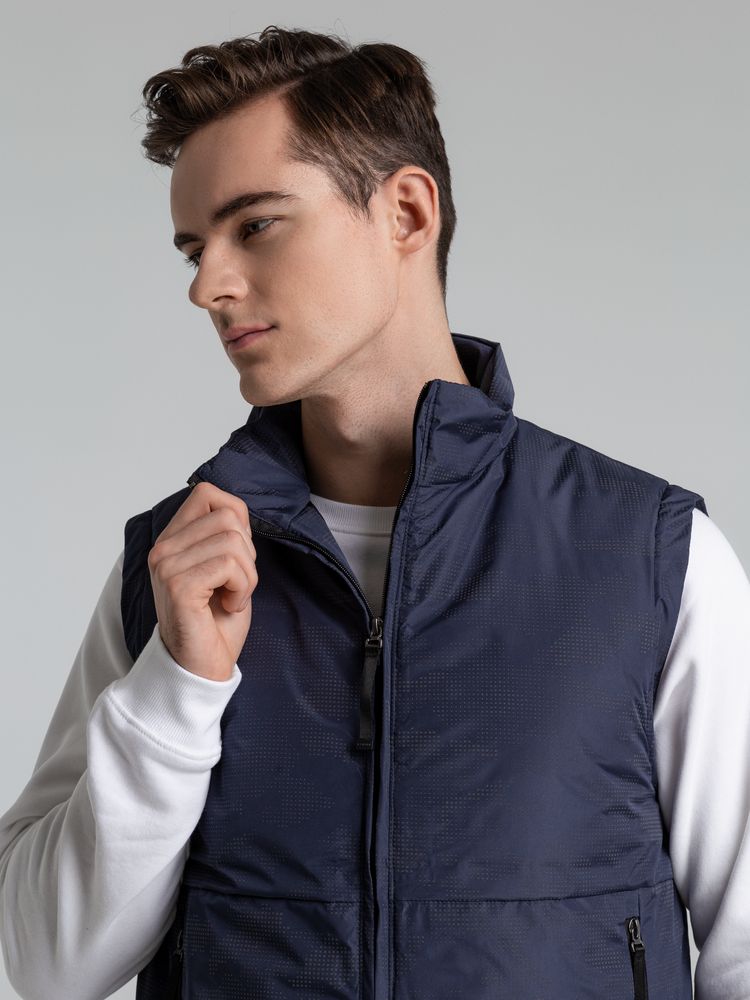 Жилет светоотражающий Lattvind, темно-синий / Миниатюра WWW (1000)