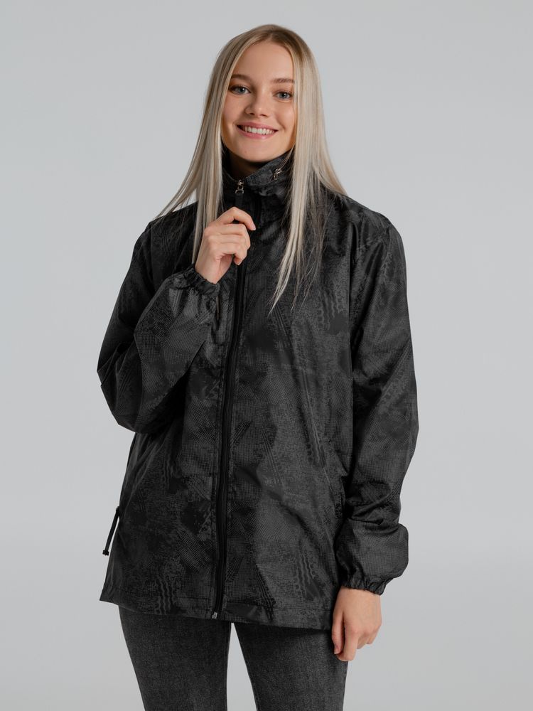 Ветровка светоотражающая Finvind, темно-серая / Миниатюра WWW (1000)