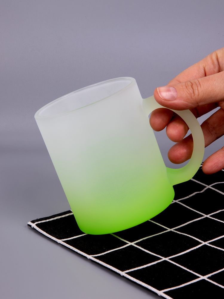 Кружка Grade Fade для сублимационной печати, матовая, зеленая / Миниатюра WWW (1000)