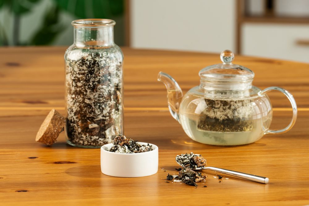 Чай «Сокочай», зеленый с ананасом и кокосом / Миниатюра WWW (1000)