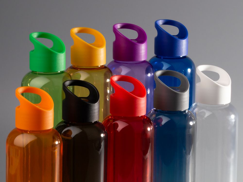 Бутылка для воды Plaske, фиолетовая / Миниатюра WWW (1000)