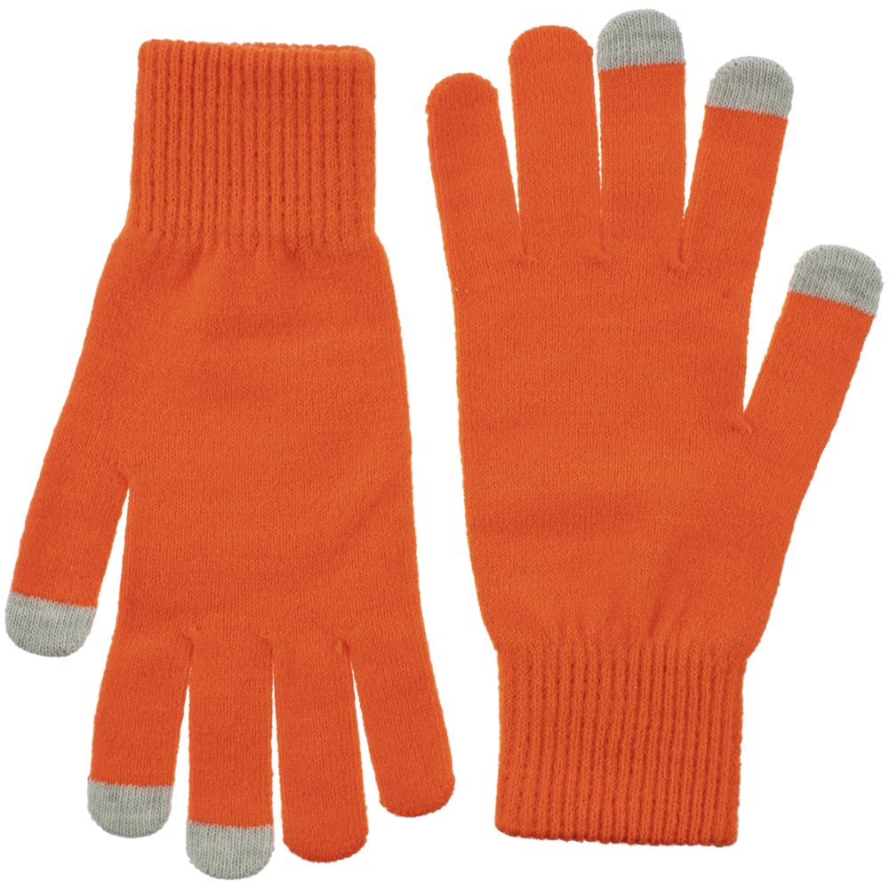 Перчатки сенсорные Urban Flow, оранжевые / Миниатюра WWW (1000)
