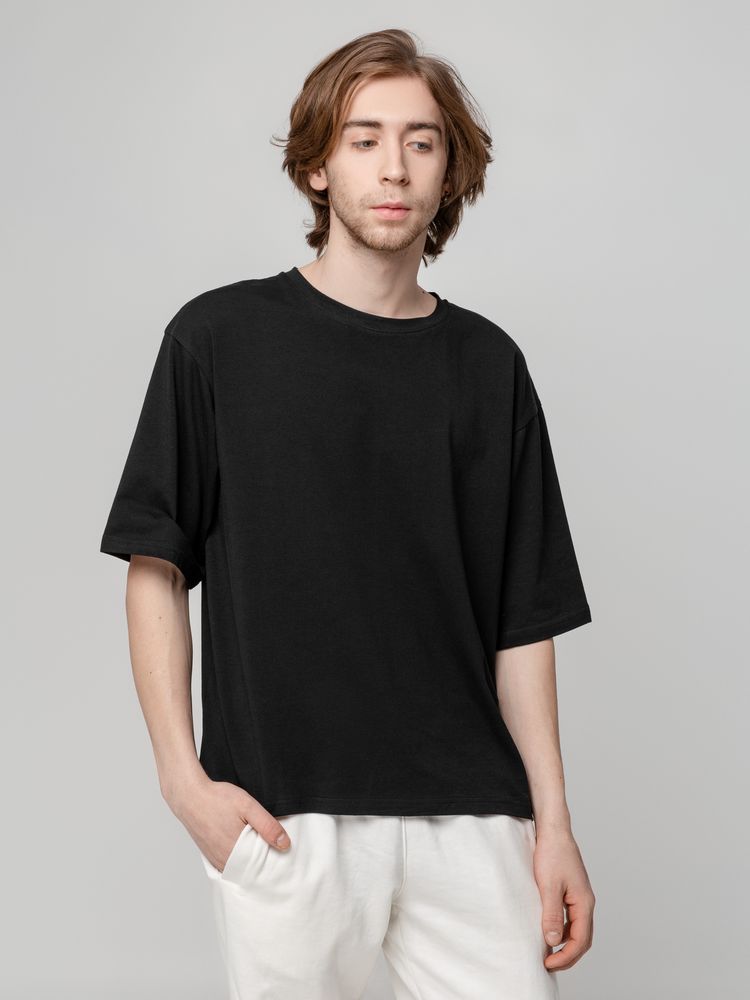 Футболка унисекс оверсайз Street Vibes, черная / Миниатюра WWW (1000)