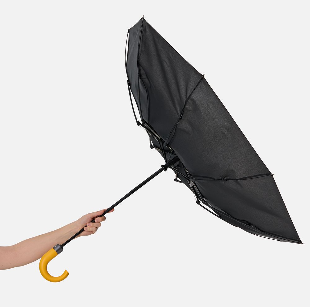 Зонт складной Classic, черный / Миниатюра WWW (1000)