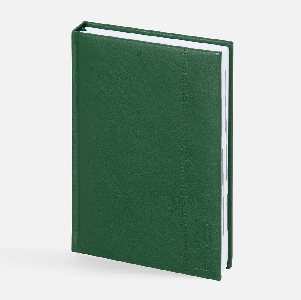 Ежедневник Baza, датированный, зеленый / Миниатюра WWW (1000)