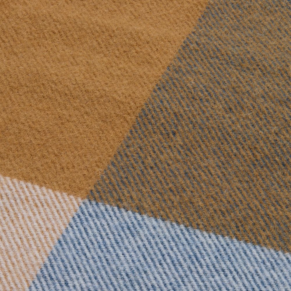 Плед Fleco, синий с коричневым / Миниатюра WWW (1000)